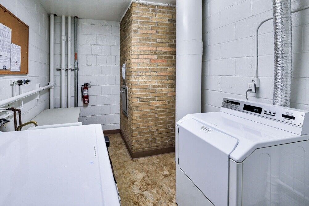 Common Laundry Rooms on each floor