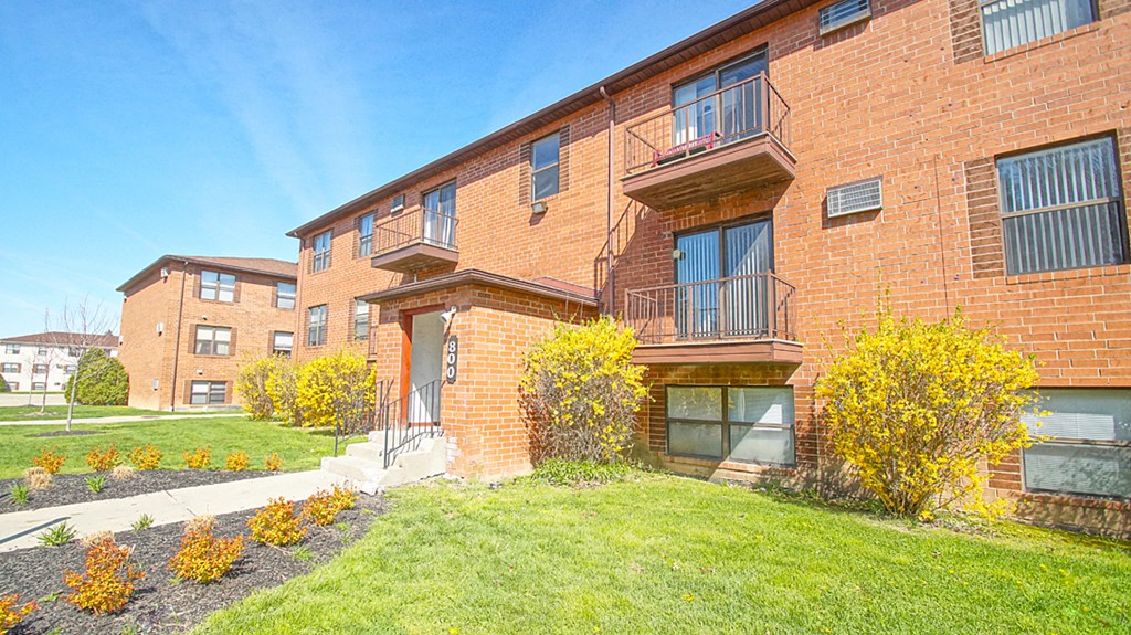 Typical Garden Apartment Buildings at The Reserves at 1150  Apartments, Integrity Realty LLC, Parma, Ohio
