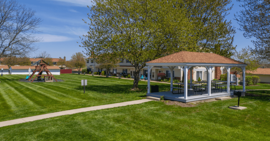Picnic Pavilion at Huntington Hills Townhomes, Integrity Realty, Ohio, 44224
