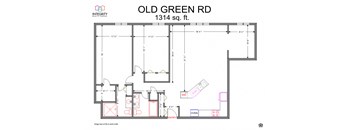 22DAR. , 2 Bedroom / 2 Bath, Den Renovated 1314 Sq. Ft Floor Plan at Old Green Place Apartments, Integrity Realty LLC, Ohio, 44122