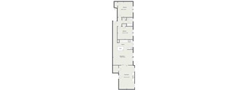 The Holly 2 Bedroom 1 Bath B