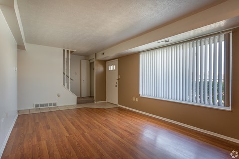spacious living room at Huntington Hills Townhomes, Integrity Realty, Ohio