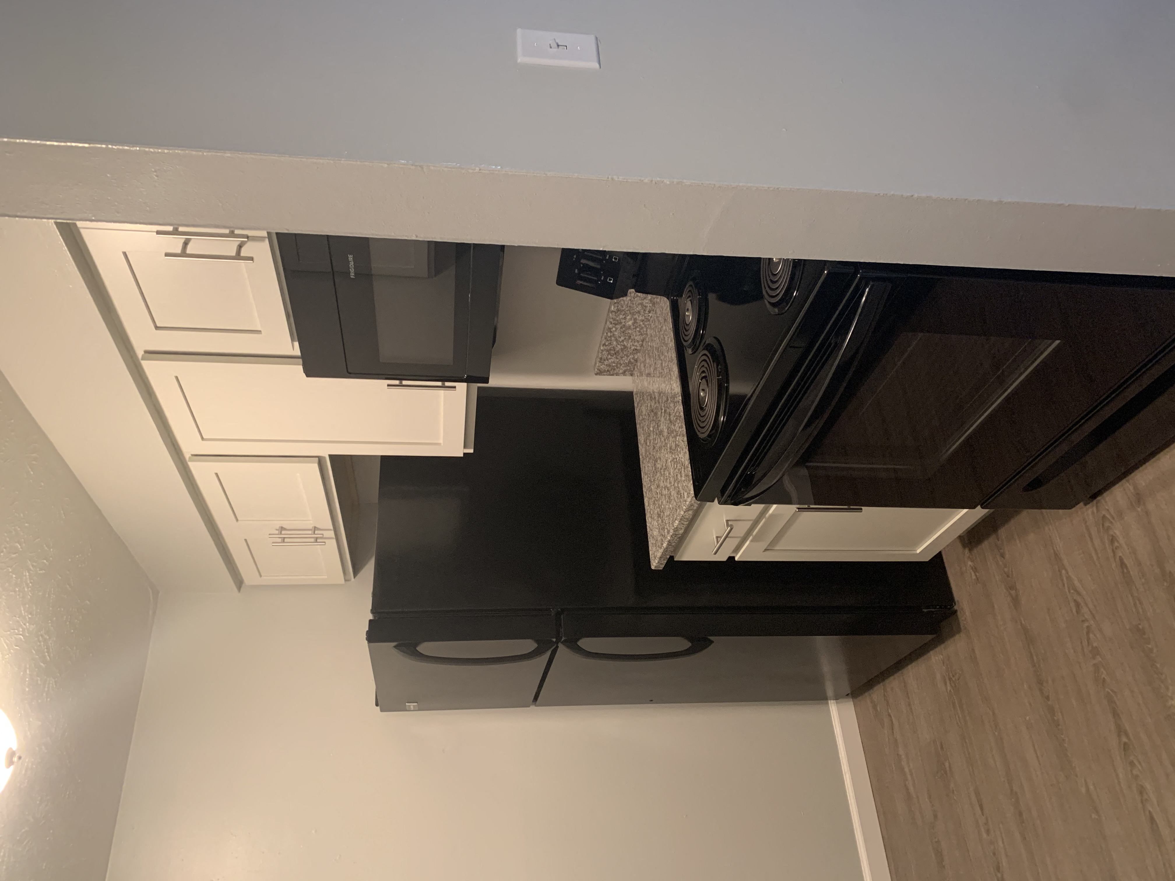 Renovated Kitchen with granite at Ryan Place Apartments, Integrity Realty, Ohio, 44240