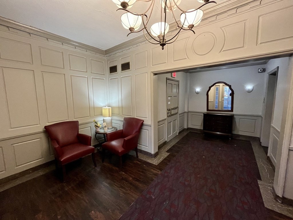 Apartment Lobby at Shaker Collection  Apartments, Integrity Realty, Cleveland