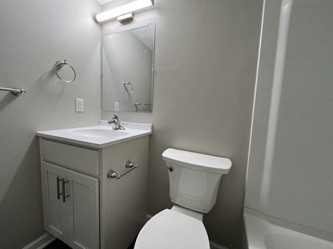 a small bathroom with a toilet and a sink