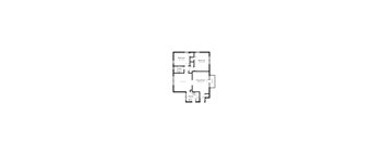 Spacious 2 Bedroom, 1 Bath Floorplan Image