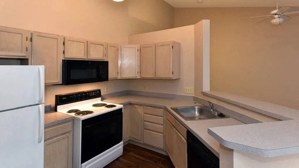 Typical 2 bedroom kitchen