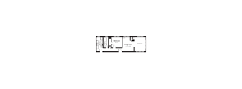 Spacious 1 Bedroom, 1 Bath Floorplan Image