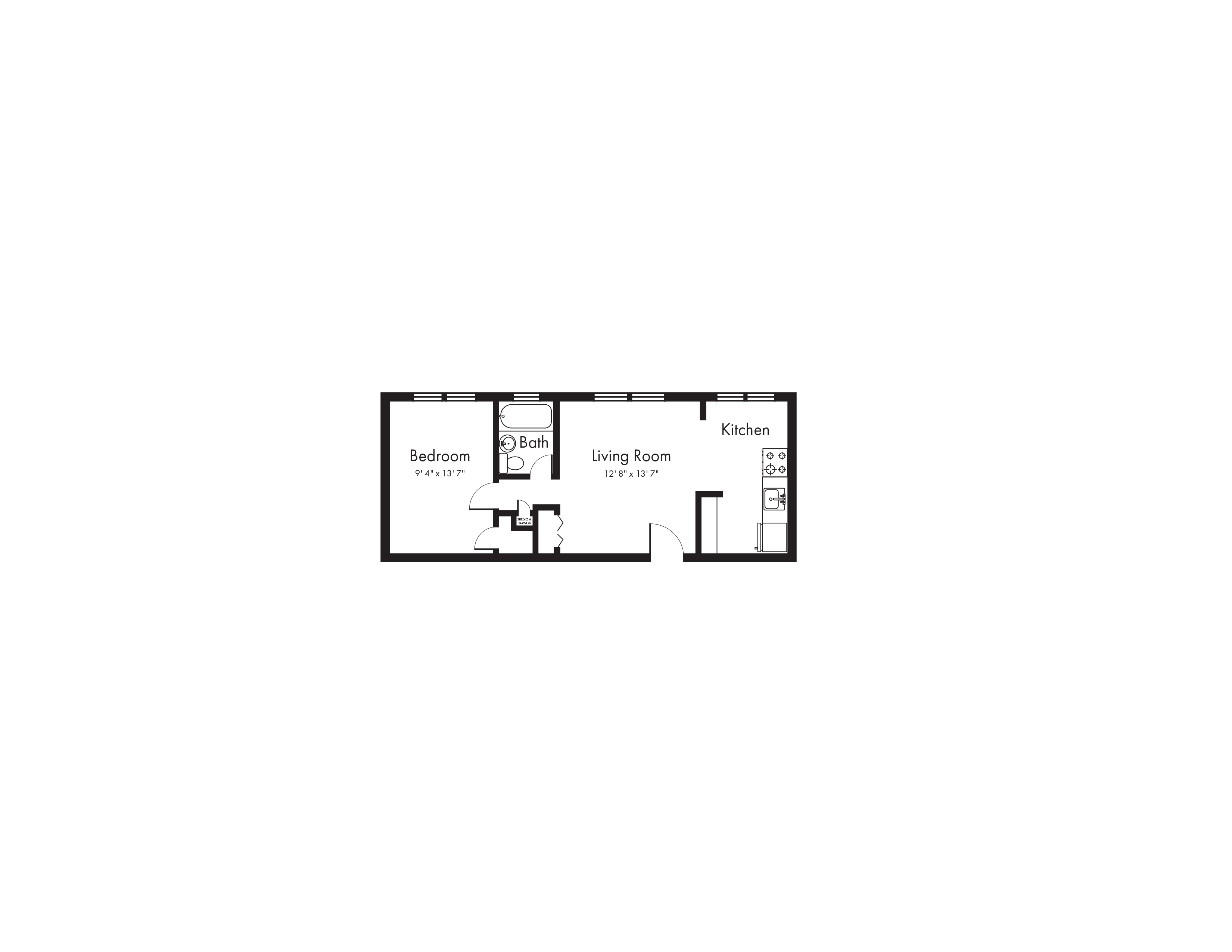 1 bedroom 1 bathroom at Integrity Cleveland Heights Apartments, Cleveland Heights, Ohio