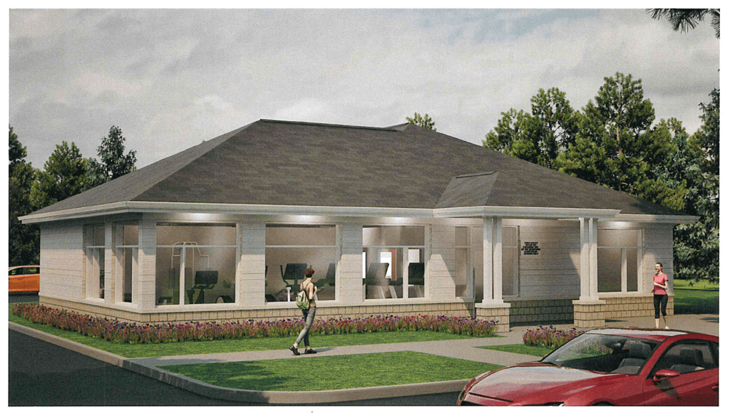 Clubhouse Exterior at Renova of Brunswick, Ohio 