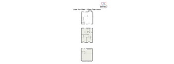 3 Bed 1.5 Bath 1,090 Sq.Ft. Floor Plan at River Run Apartments - RYDYL I LLC, Integrity Realty LLC, Ohio, 44485