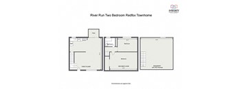 Two Bedroom Redfox Townhome 1,050 Sq.Ft. at River Run Apartments - RYDYL I LLC, Integrity Realty LLC, Warren, Ohio