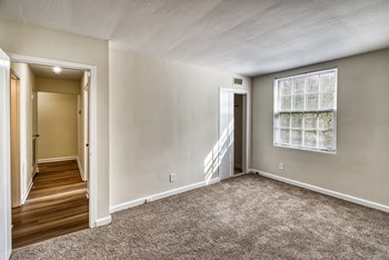Carpeted Bedroom at Shaker Collection  Apartments, Integrity Realty, Cleveland - Photo Gallery 20
