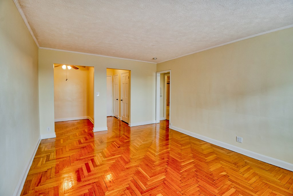 spacious living room