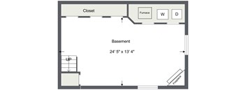 Basement at Integrity Berea Apartments, Integrity Realty LLC, Berea, OH