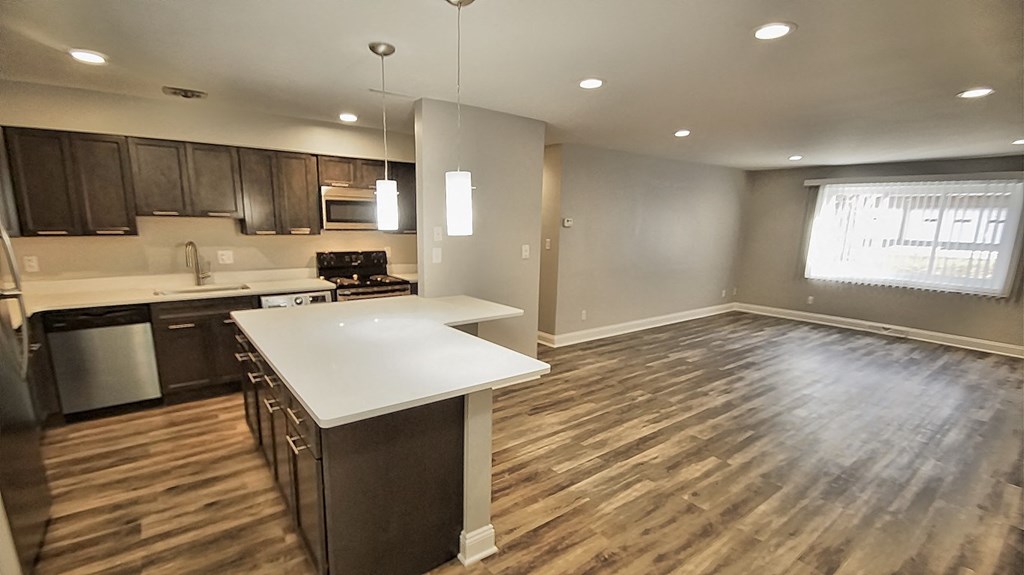Wood Inspired Plank Flooring at Old Green Place Apartments, Integrity Realty LLC, Beachwood, OH, 44122