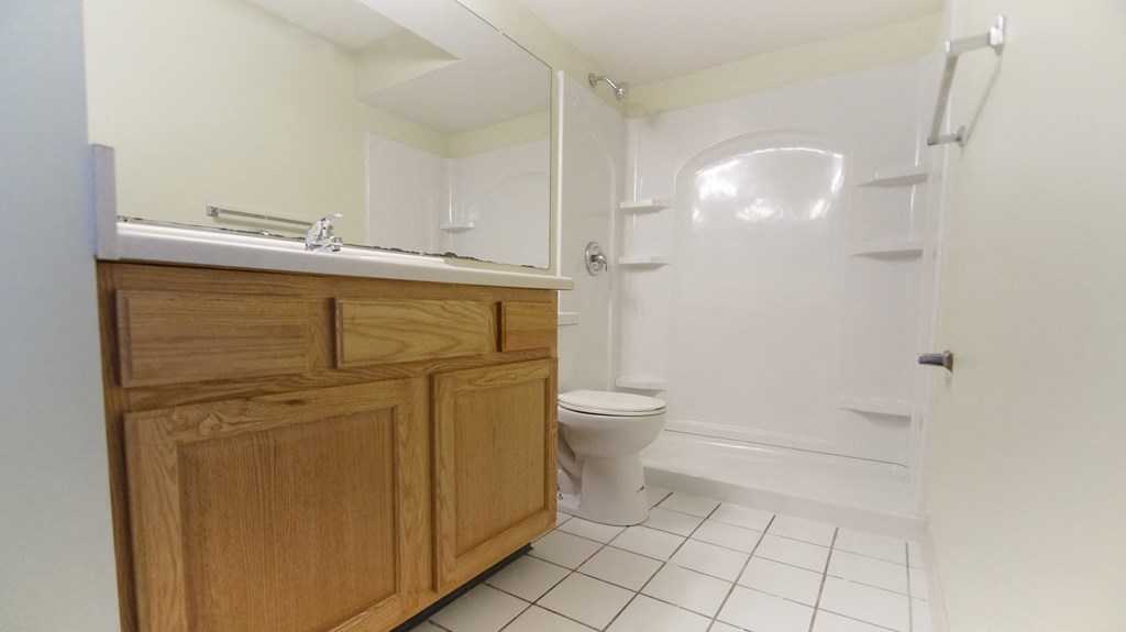 Luxurious Bathrooms at River Run Apartments - RYDYL I LLC, Integrity Realty LLC, Warren, Ohio