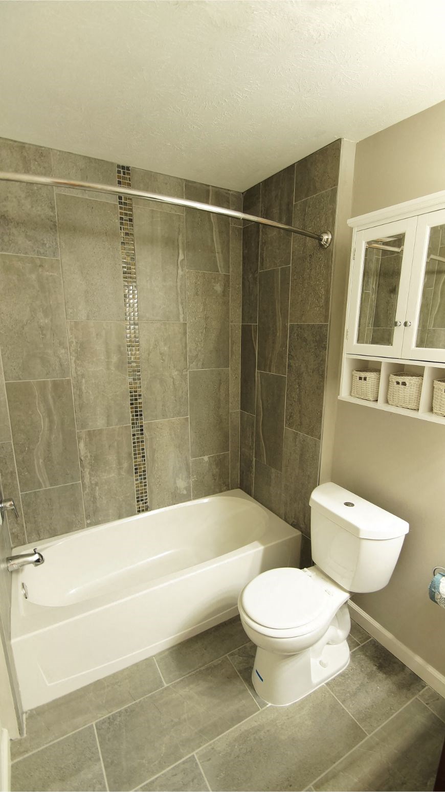 Renovated bathroom in select apartment homes