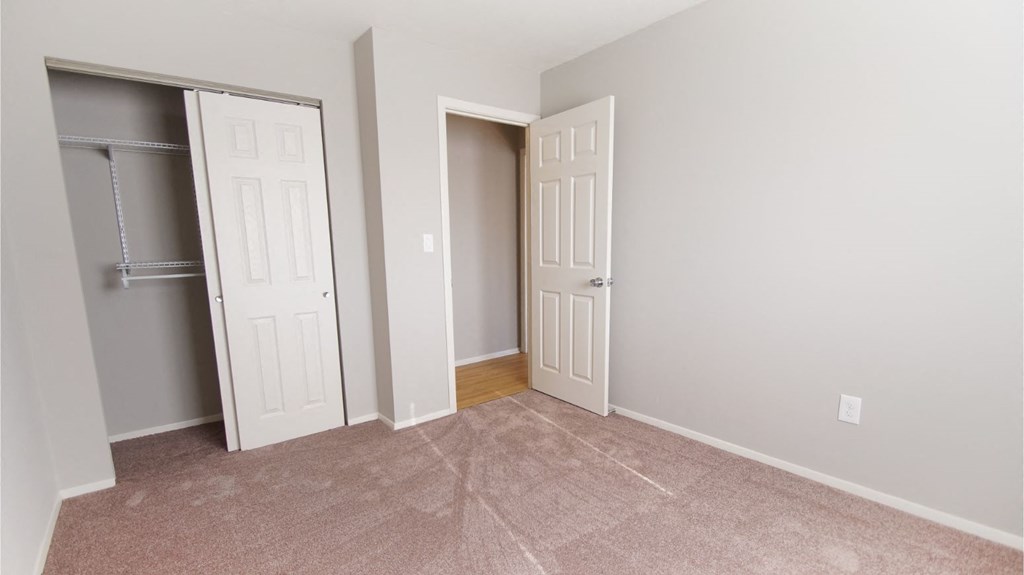 carpeted bedrooms