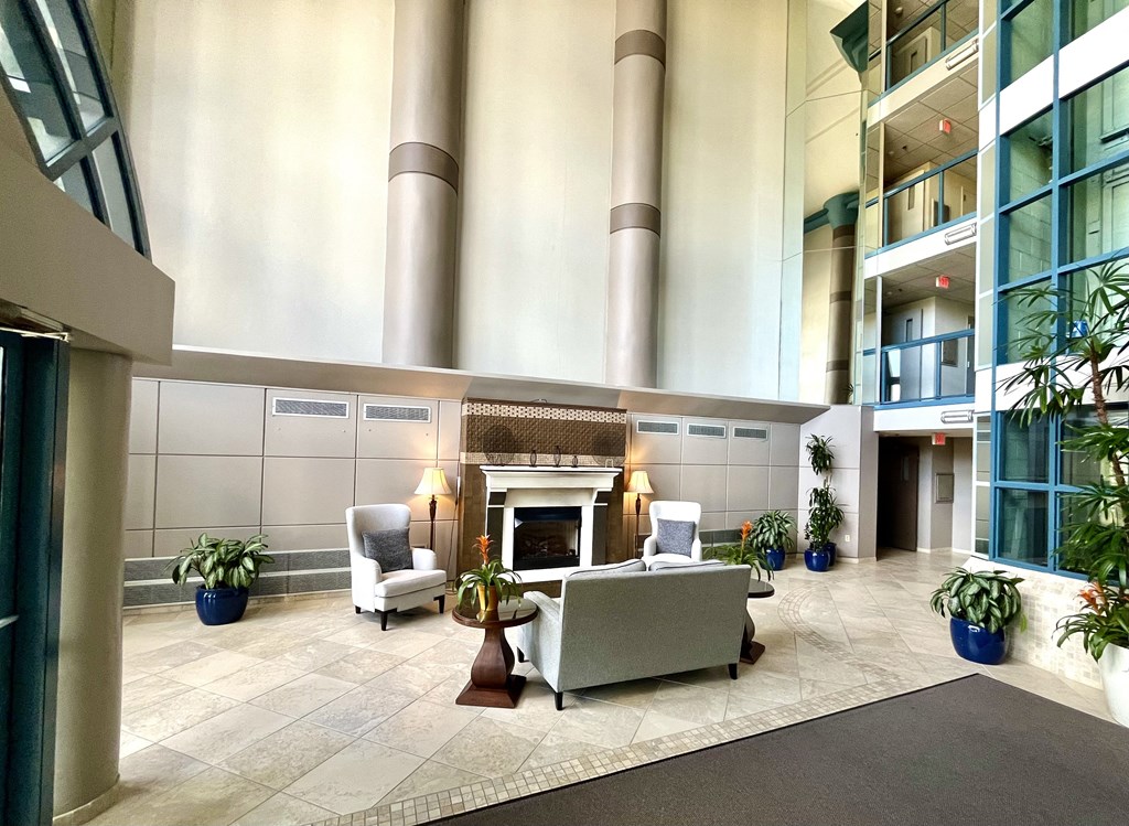 Lobby at Atrium in The Village, Beachwood, OH 44122