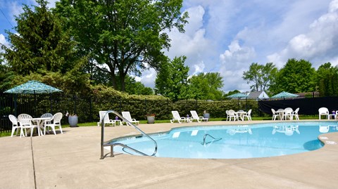 Inviting Pool at River Run Apartments, Warren, OH