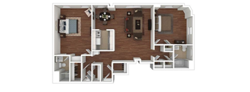 Shaker 2 Bedroom 1.5 Bath