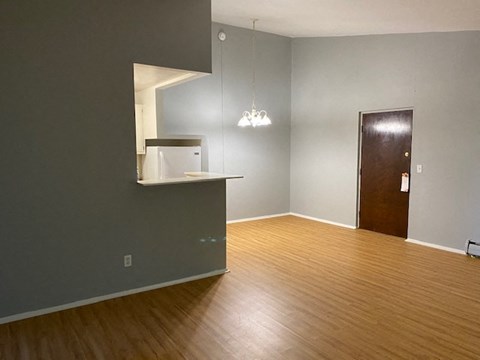 Spacious dining area