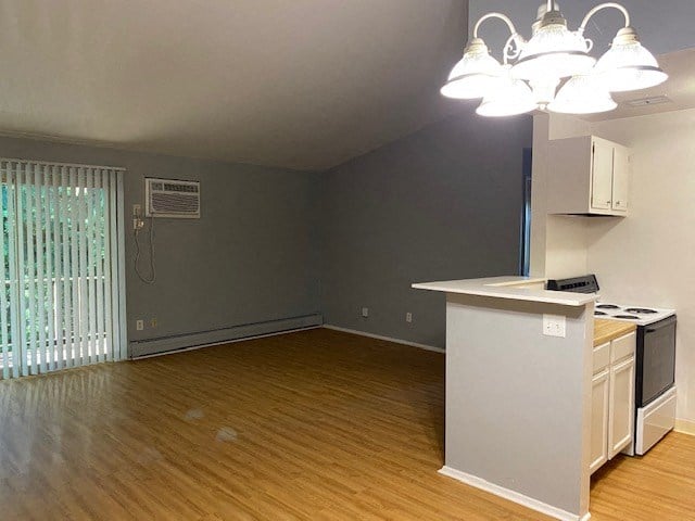 Kitchen with Living Room View at Integrity Berea Apartments, Berea, OH