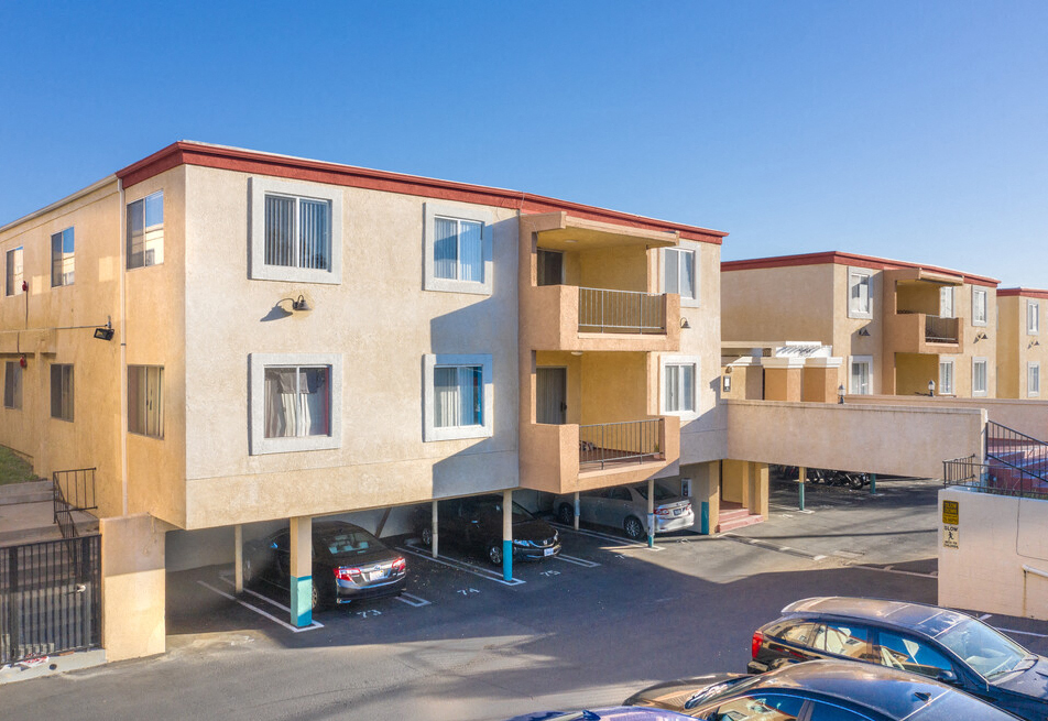 Tuck under and lot parking at each of five buildings.