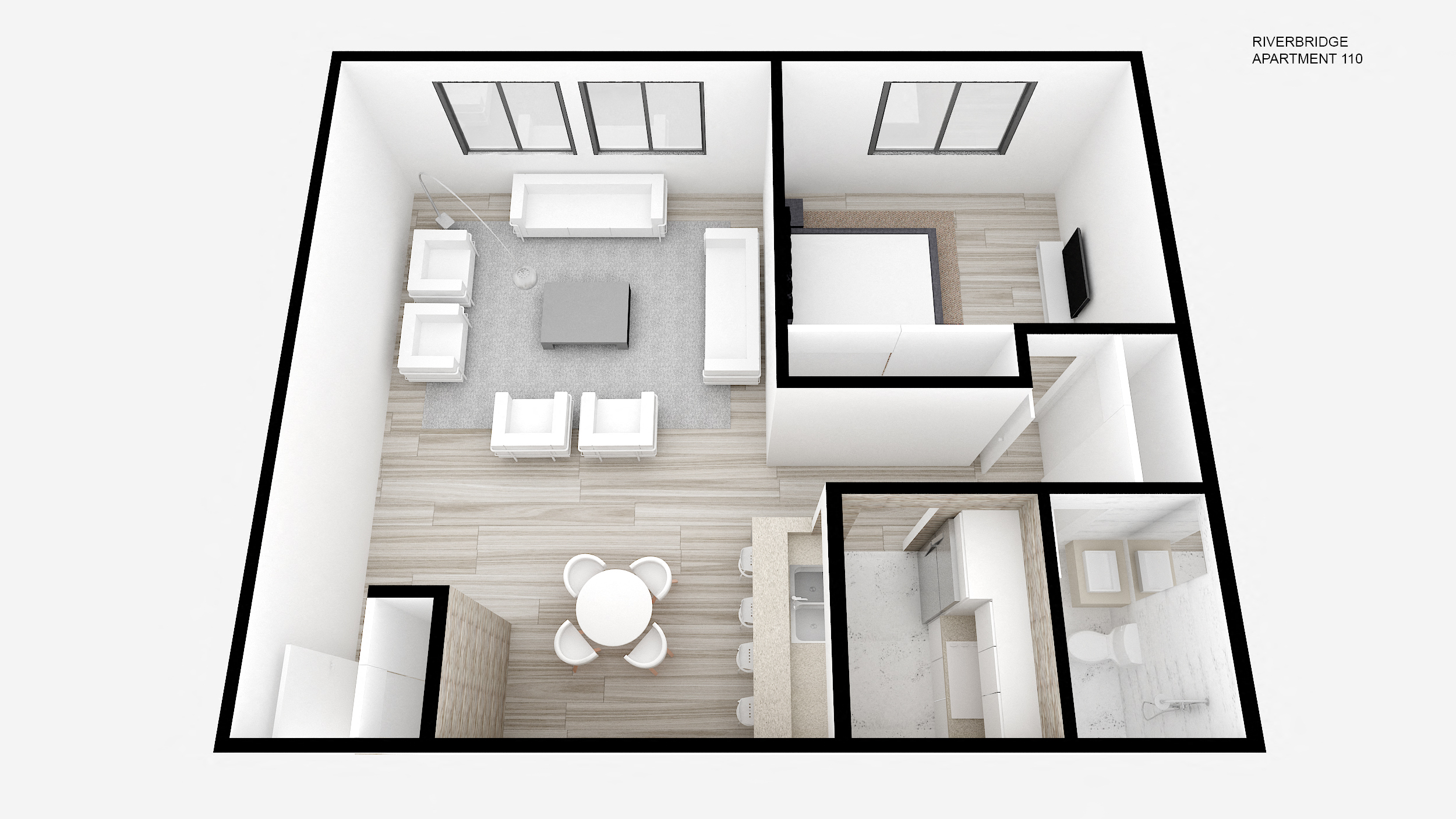 One Bed + One Bath