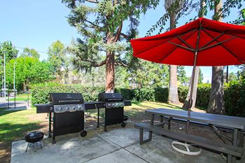 Park, picnic, and BBQ area