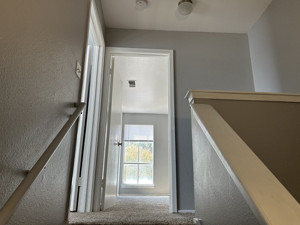 2 BR Townhome Stairs