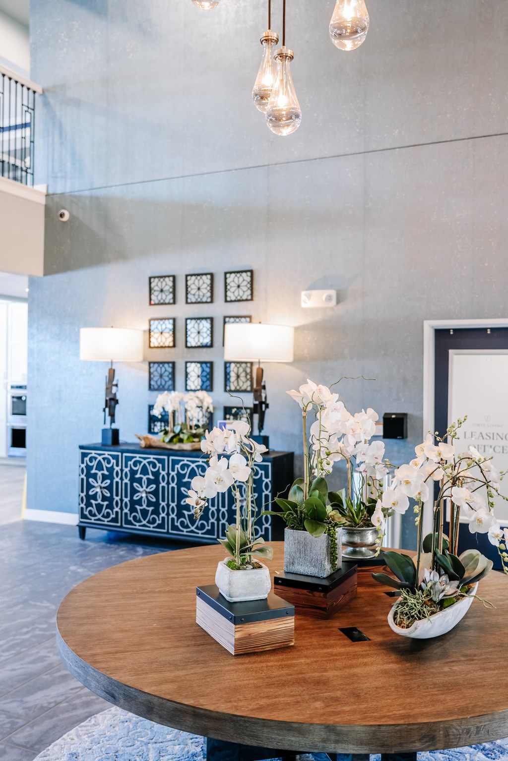 Forte Rochester Lobby with Orchids