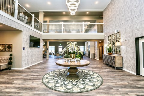 Lobby with Decor