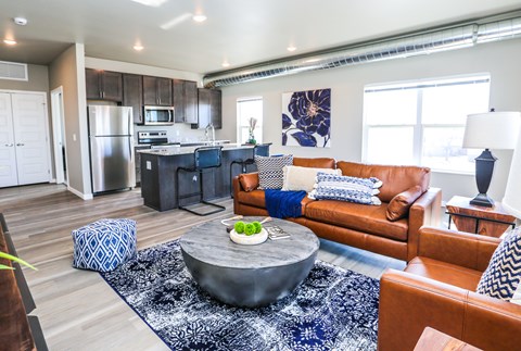 Furnished Living Room