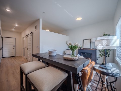 furnished alcove studio
