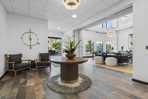 Seating Area and Lobby (Silver Lake Crossing)