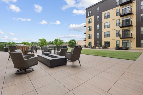 Patio with Fire Pit