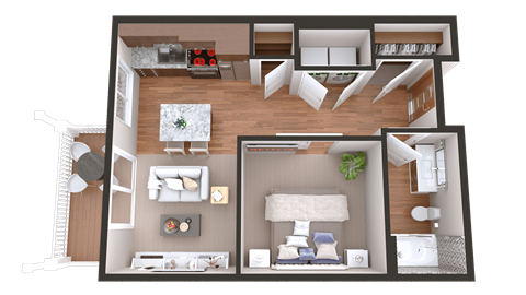 300 20th St South Studio-2 Beds Apartment for Rent - Photo Gallery 20