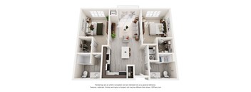 Outrider- 2 bed 2 bath