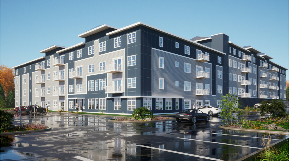 Hollow Gulch Exterior Building Rendering