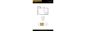2-bed, 1-bath, 838sqft