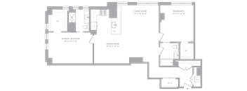 2 Bed/2 Bath-B1H