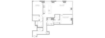 2 Bed/2 Bath-B8 Hudson House East