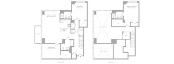 3 Bed/3 Bath Duplex-D14 Hudson House East