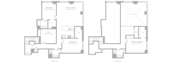 3 Bed+1Flex/3 Bath Duplex-C4A