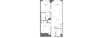 1 Bed+1Flex/2 Bath_A11D