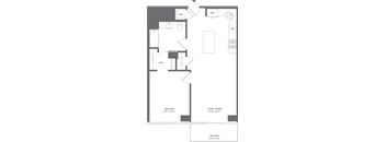 1 Bed/1 Bath_A8