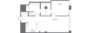 1 Bed/1 Bath_A6
