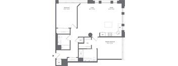 2 Bed/2 Bath_B1